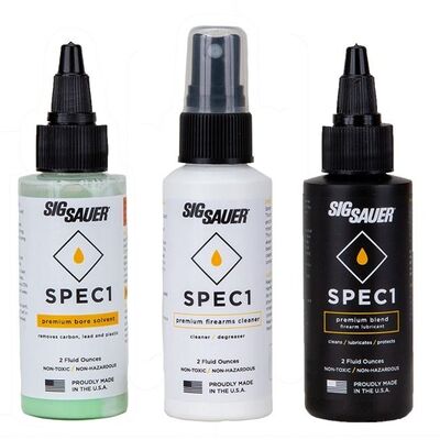Sig Sauer Spec1 Combo (Bore Solvent, Firearm Degreaser, Lub) 2oz