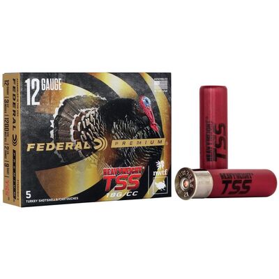 Federal Premium Turkey Heavyweight TSS 12/89 64g No 9 5/Box