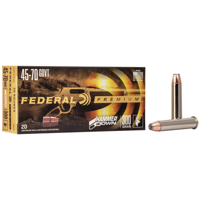Federal Ammunition 45-70 GOV'T Hammer Down 300gr 20/Box