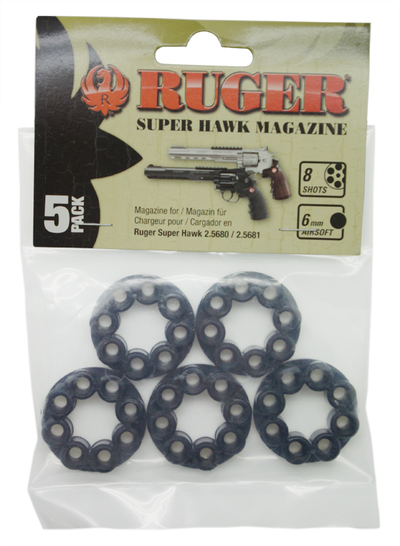 Magasin till Ruger Superhawk 5-pack