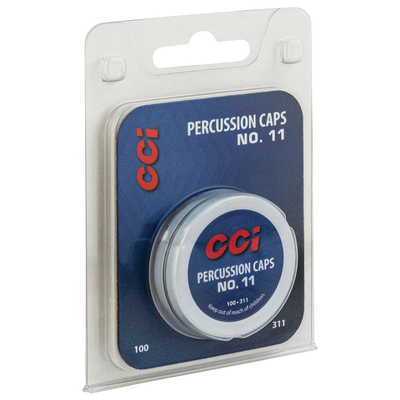 CCI Standard Percussion Caps #11 100/Box