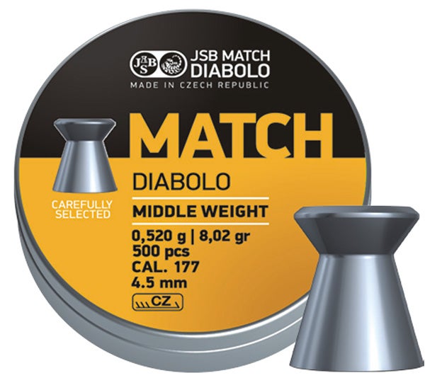 JSB Match Diabolo, Gevär 4,50mm - 0,520g