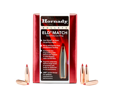 Hornady ELD® Match Bullets 6mm (.243) 109 gr 2500/Box
