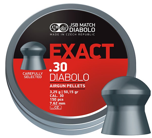 JSB Exact cal .30, 7,62mm - 3,250g