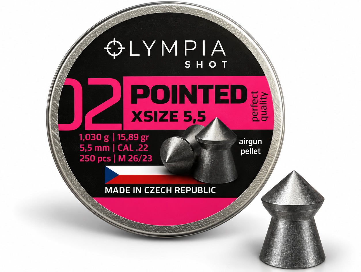 Olympia Pointed 5,5mm - 1,030g 250st