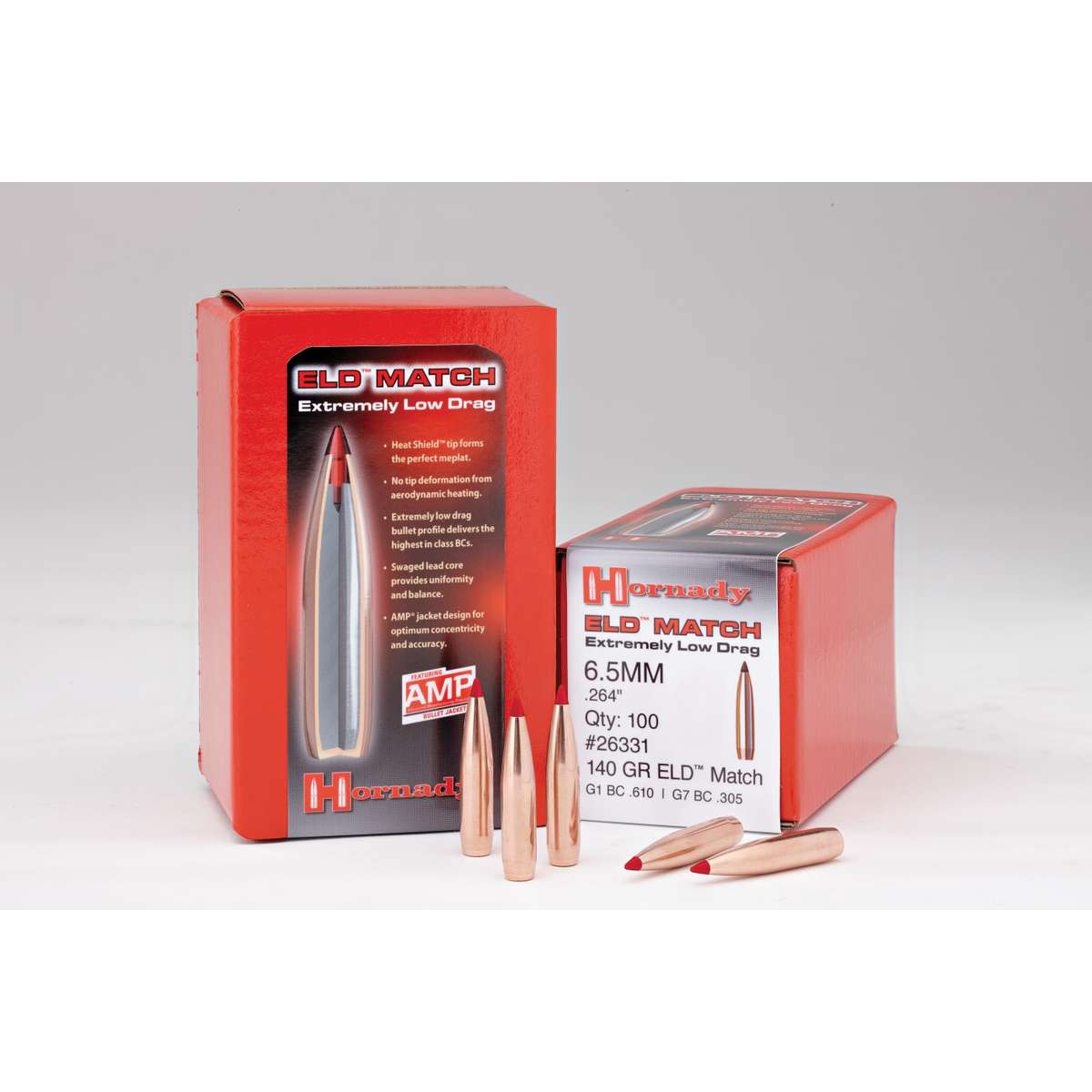 Hornady ELD Match Bullets 338 Cal. .338 285 gr. ELD Match 50 Box main image 0