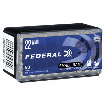 Federal Rimfire Ammunition 22 WMR Jacketed HP 50gr 50/Box