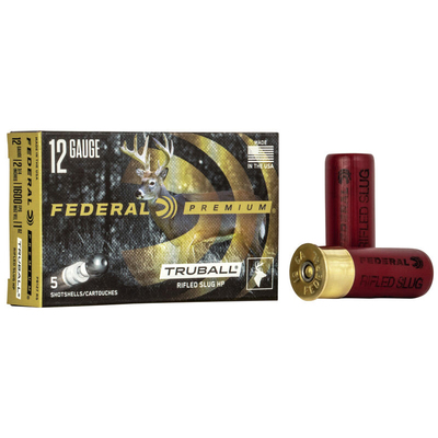 Federal TruBall Rifled Slug 12/70 438gr 5/Box