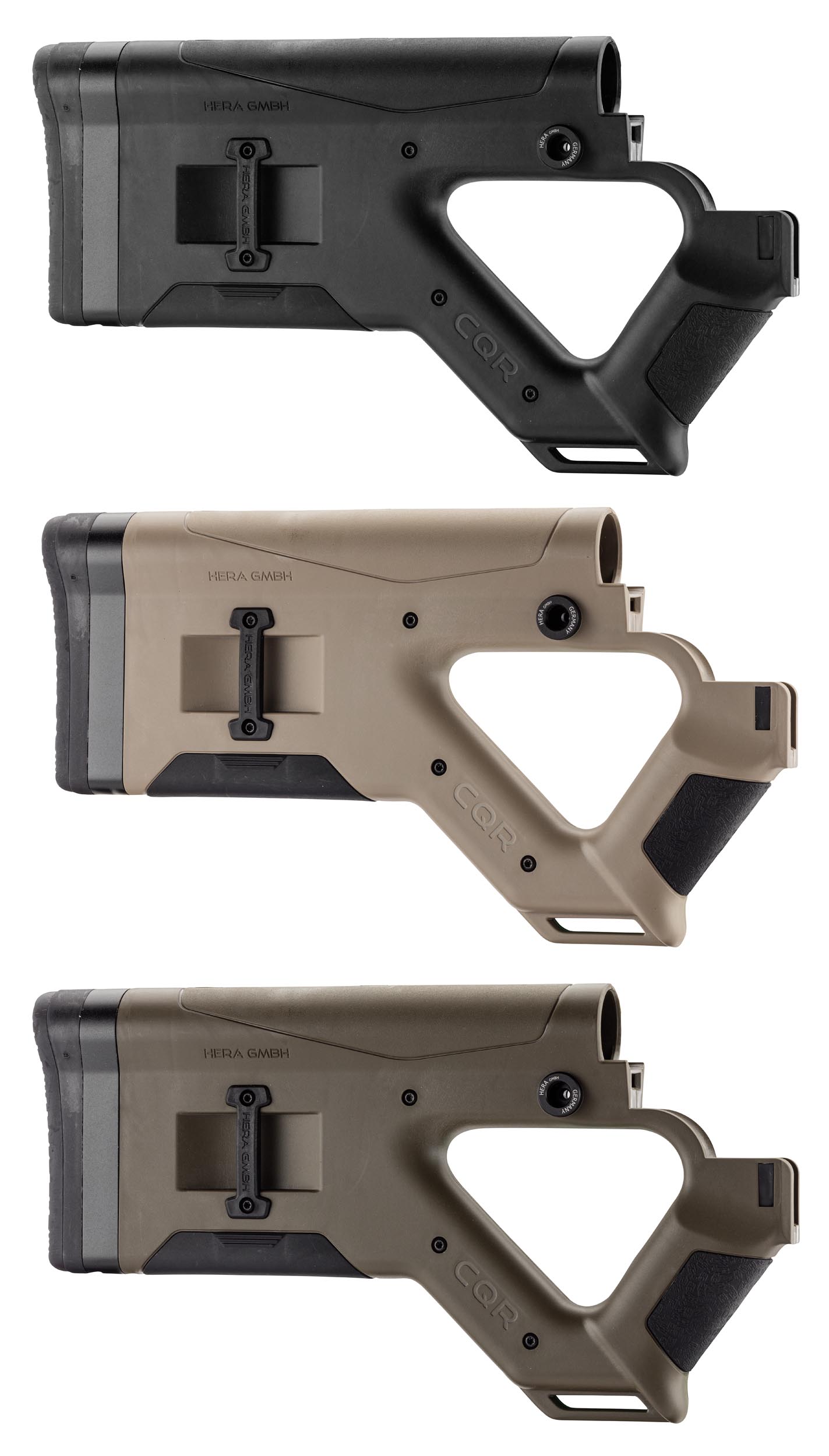 Hera Arms CQR AR15 Buttstock Black Fondprodukter