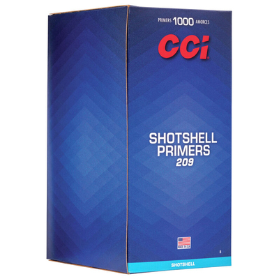 CCI Standard Shotshell Primer .209 100/Box