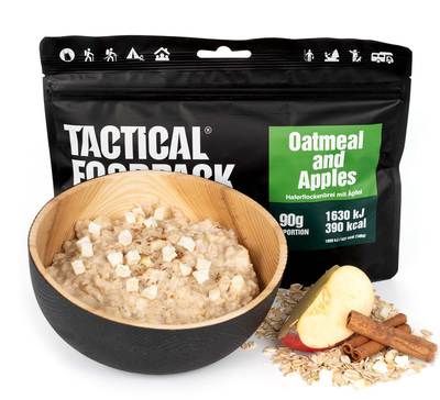 Tactical Foodpack Oatmeal and Apples