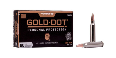 Speer Gold Dot Personal Protection Ammo 223 Rem 62gr 20/Box