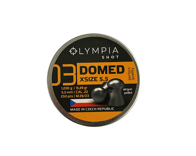 Olympia Domed Xsize 5,5mm - 1,030g 250st
