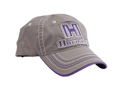 Hornady® Ladies Gray & Purple Cap