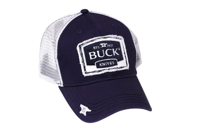 Buck 89123 Navy Logo Patch Cap