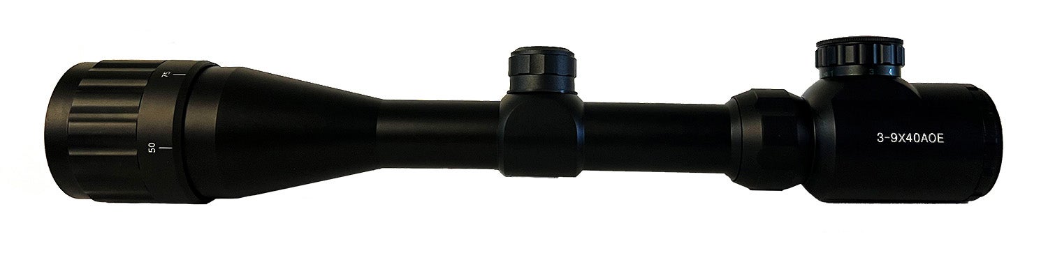 Snowpeak 3-9x40 AO illum med fäste
