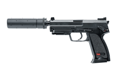 Heckler & Koch USP Tactical, El med ljuddämpare