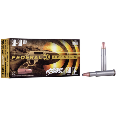 Federal Ammunition 30-30 Win Hammer Down 150gr 20/Box