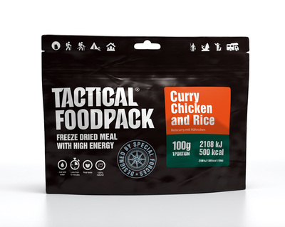 Tactical Foodpack Curry Chicken and Rice
