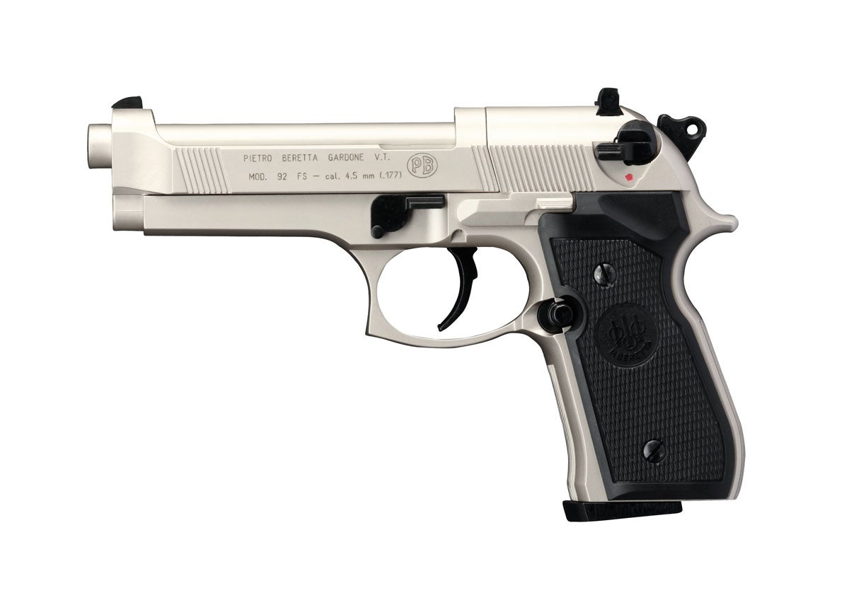 Beretta M92FS Silver plastgrepp
