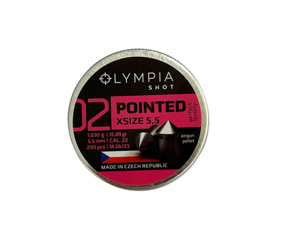 Olympia Pointed 5,5mm - 1,030g 250st