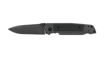 Walther Q5 Steel Frame Folder Blackwash Plain