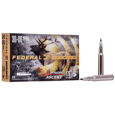 Federal Ammunition 30-06 Springfield Terminal Ascent 175gr 20/Box
