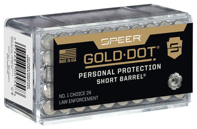 Speer Gold Dot Personal Protection Ammo 22 WMR HP 40gr 50/Box