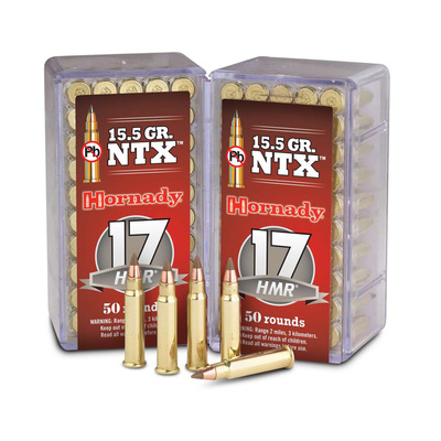 Hornady Rimfire Varmint Express® Ammo 17 HMR® 15.5 gr NTX® 50/Box